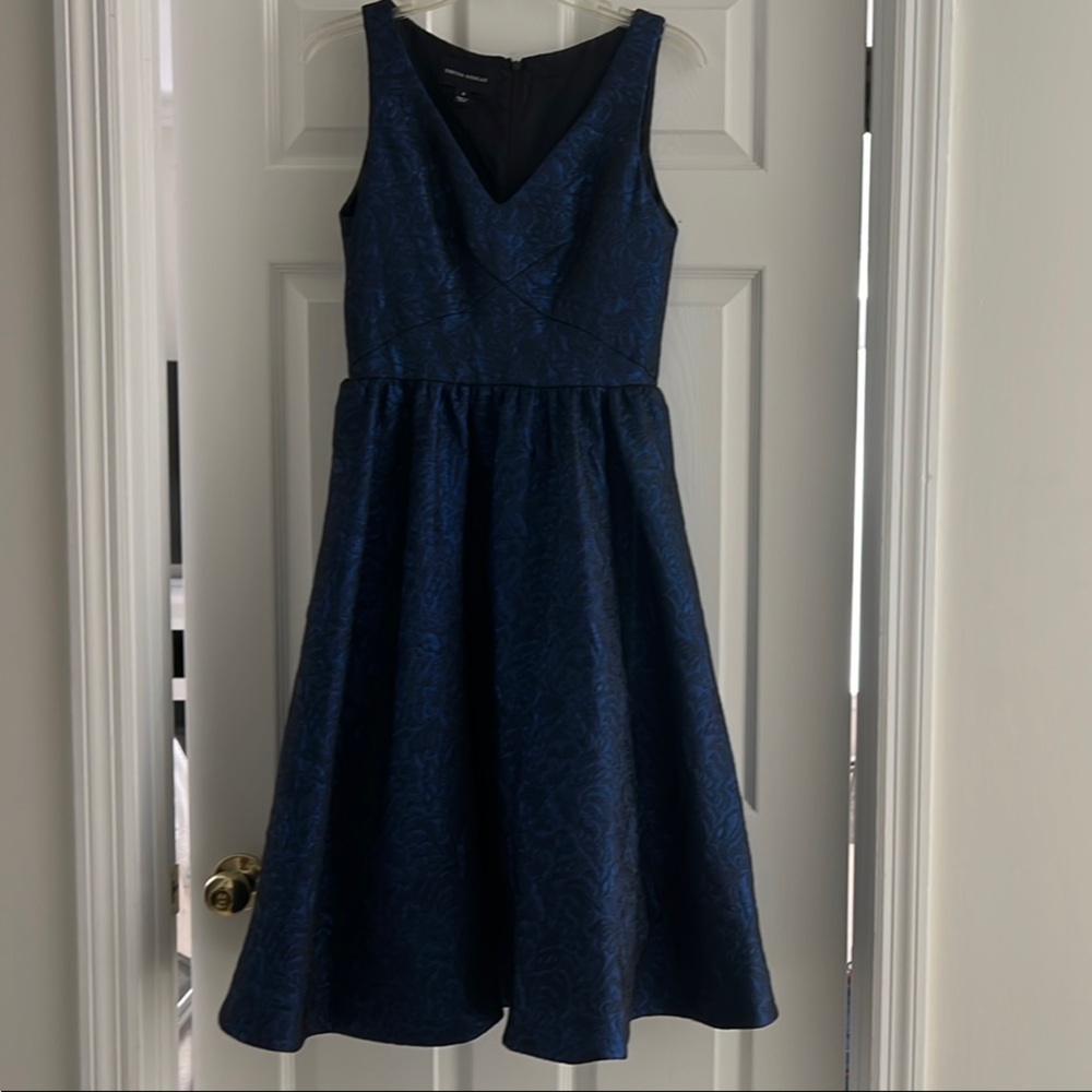 Donna Morgan Midnight Blue Formal Dress